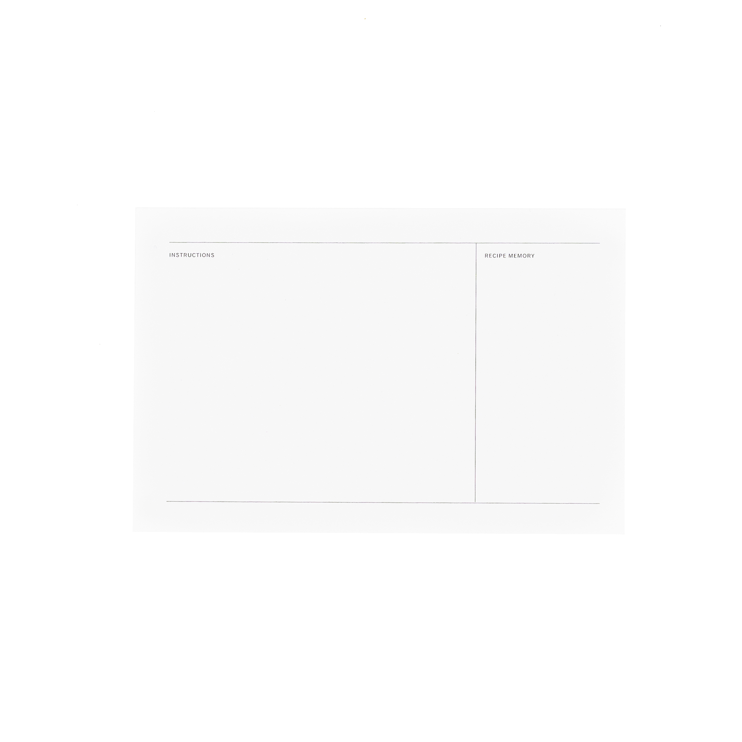 Recipe Cards (12 pack)