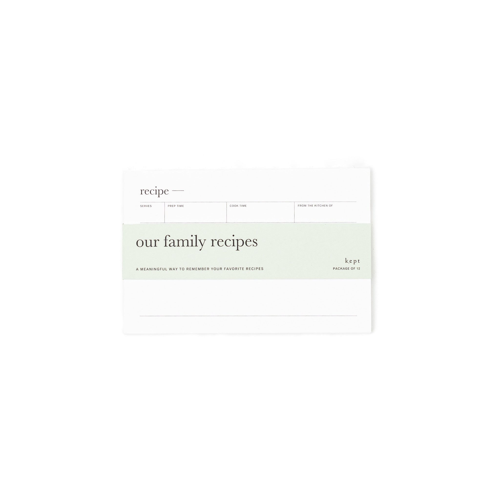 Recipe Cards (12 pack)